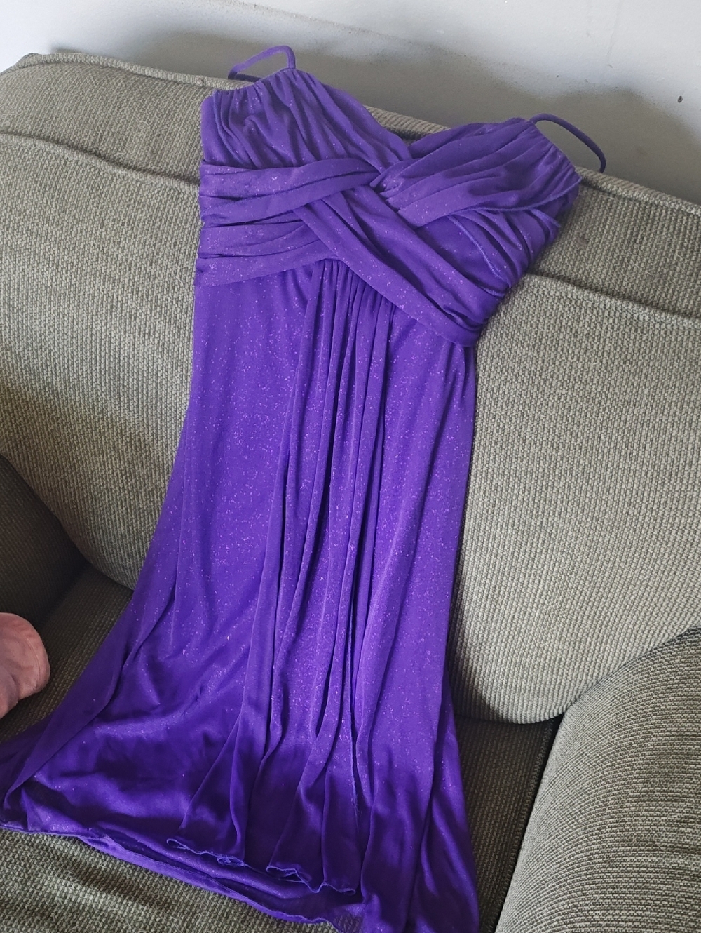 Purple Sparkling Dress